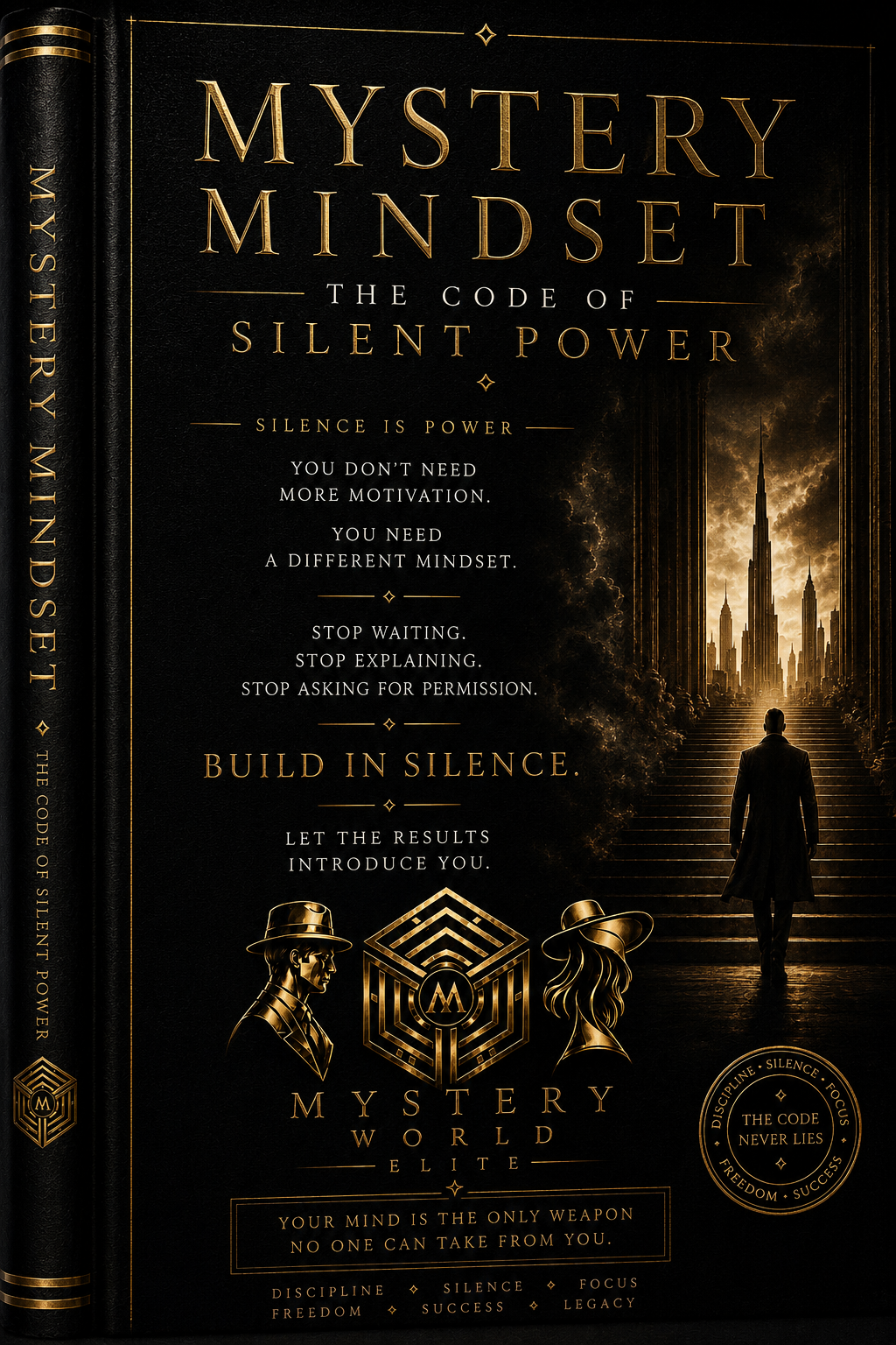 Official cover of Mystery Mindset — The Code of Silent Power